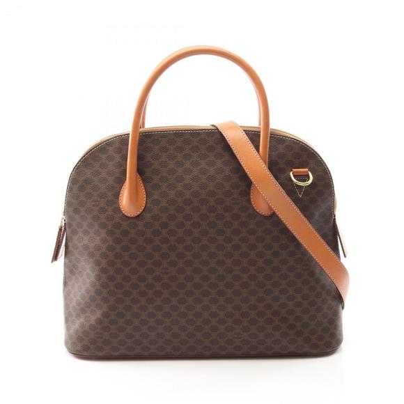 CELINE Brown Leather Bag - Picture 1 of 9